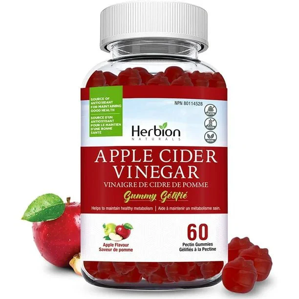 Herbion Naturals Apple Cider Vinegar Gummy 60 Pectin Gummies