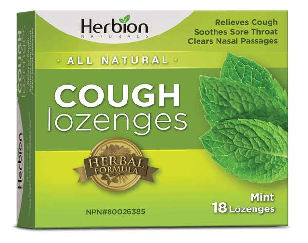 Herbion Cough Lozenges , Mint 18 Lozenges