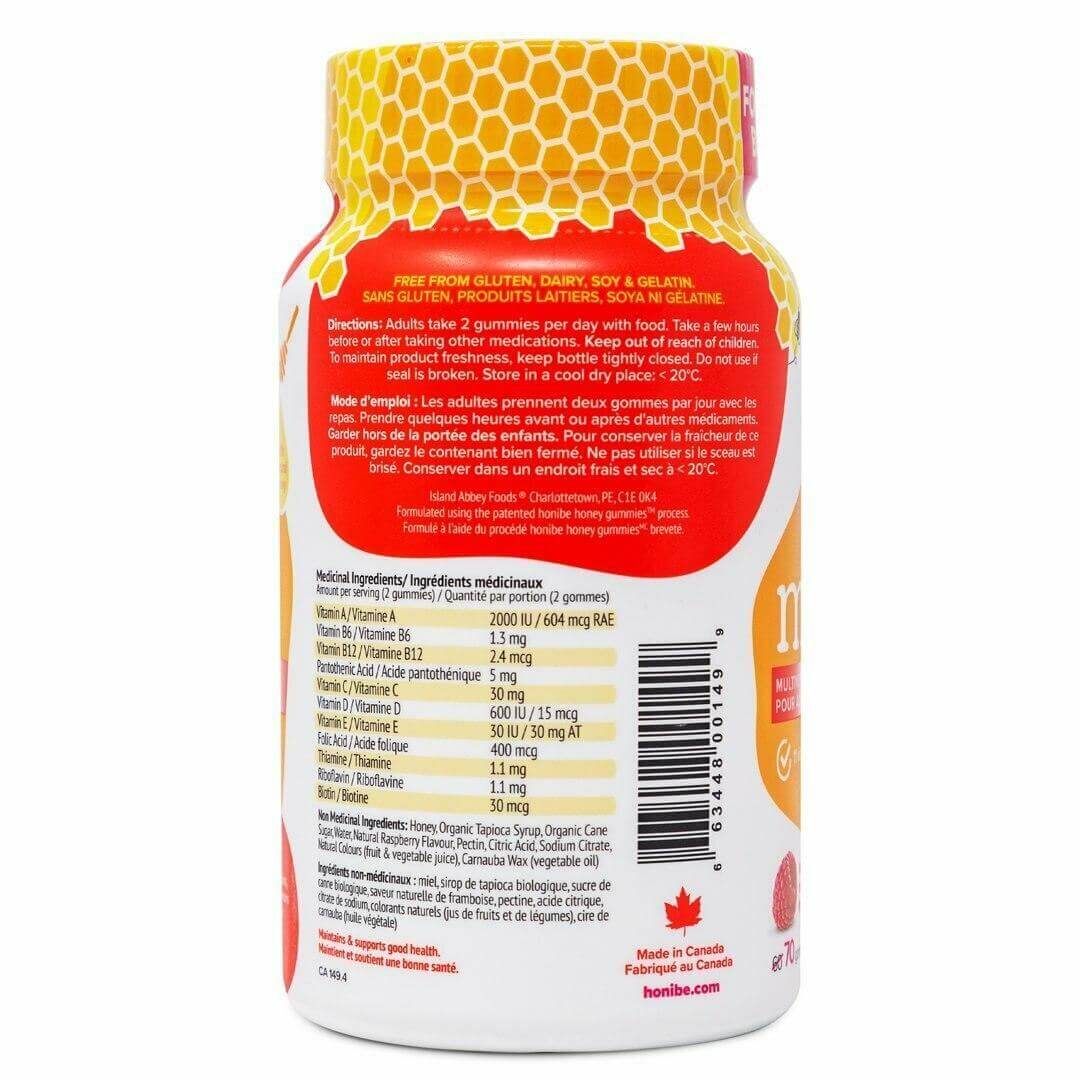 Honibe Complete Adult Multivitamin 70 Gummies - Image 2