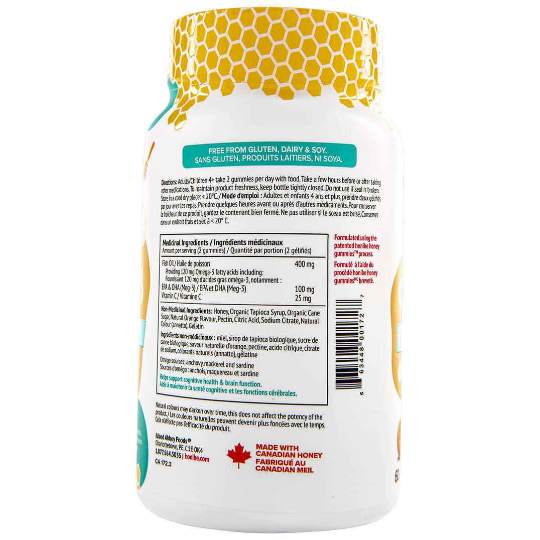 Honibe Omega-3 60 Gummies - Image 2