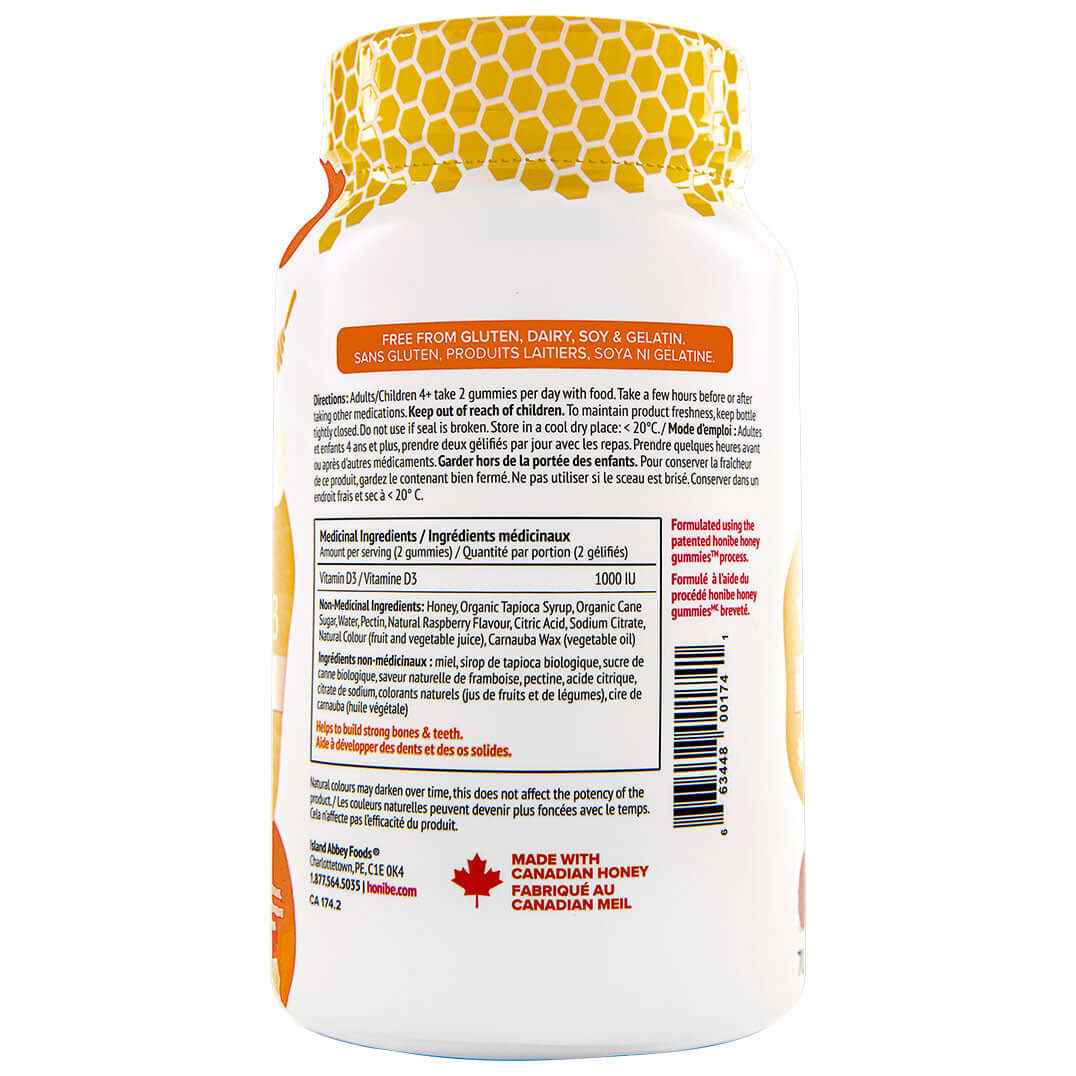 Honibe Vitamin D Gummies 70 Gummies - Image 2