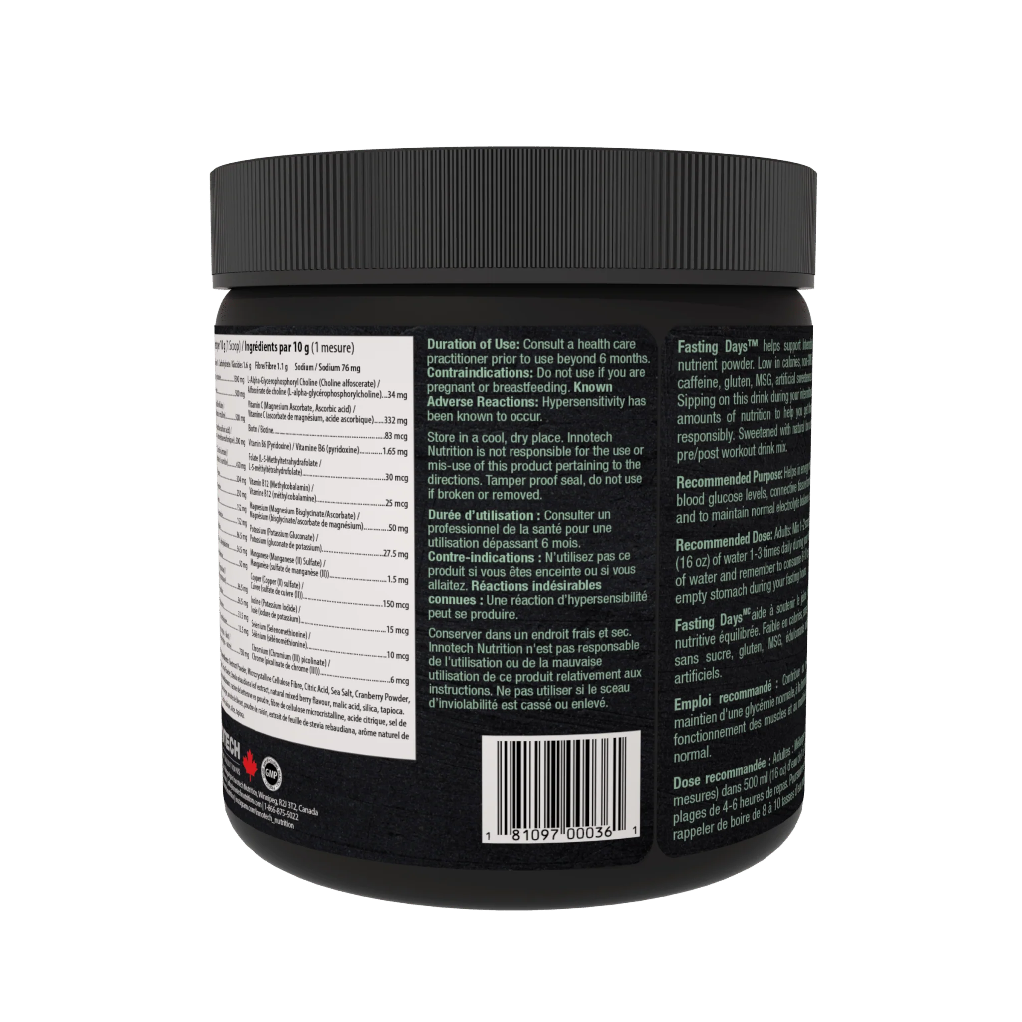 Innotech Nutrition Fasting Days 360 Grams Powder, Amino Days - Image 6