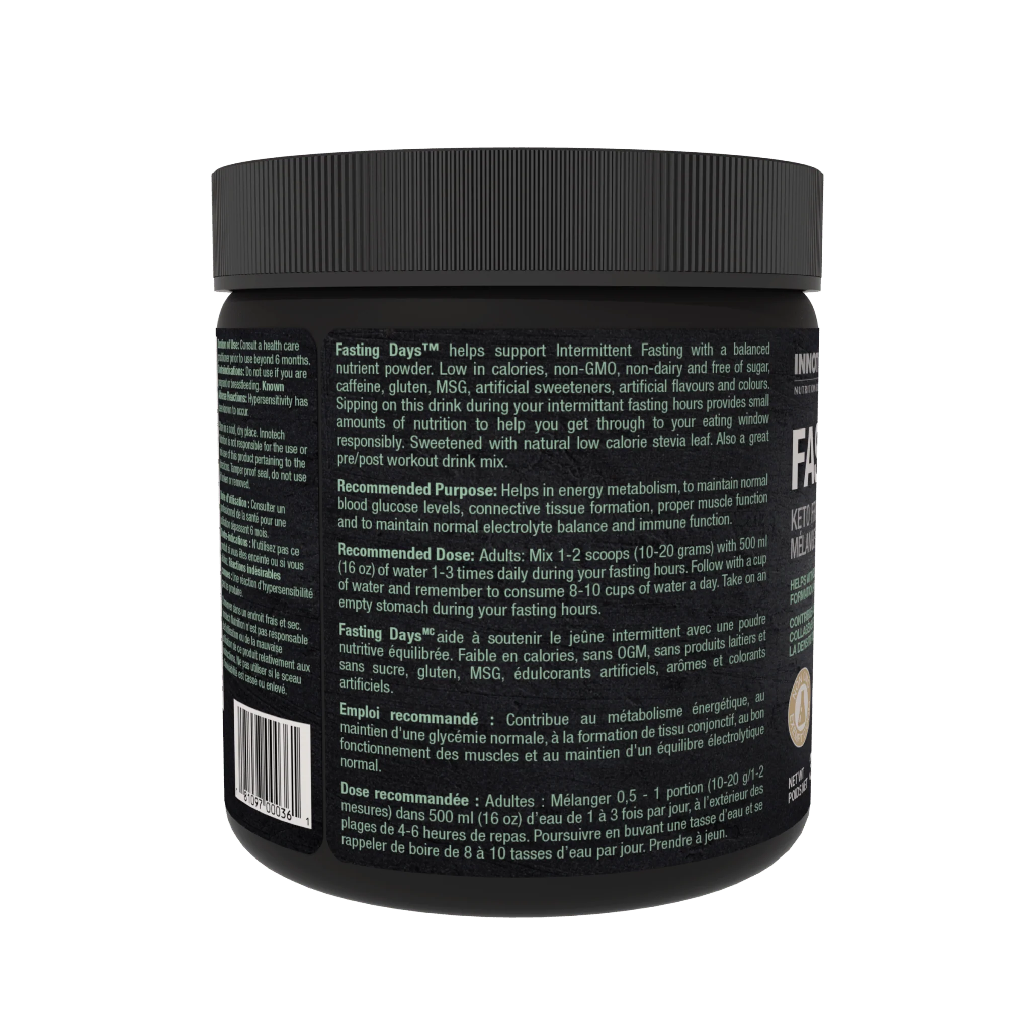 Innotech Nutrition Fasting Days 360 Grams Powder, Amino Days - Image 7