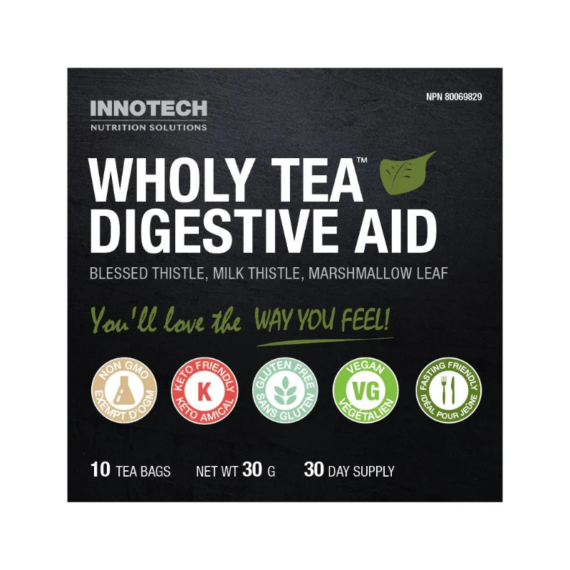 Innotech Nutrition Wholy Tea Digestive Aid 10 Tea Bags