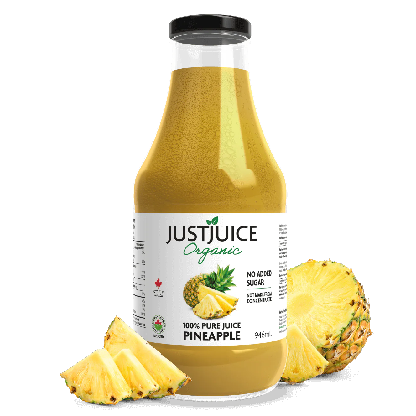 Just Juice Organic Pineapple Juice 976mL