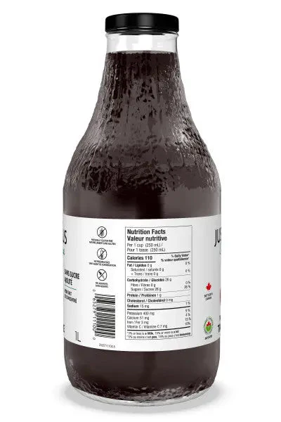 Just Juice Organic Tart Cherry Juice 1 Litre - Image 3