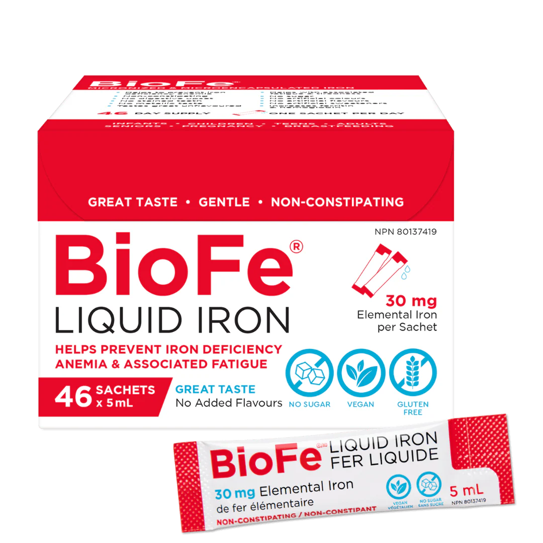 BioFe Liquid Iron 30mg 46 sachets