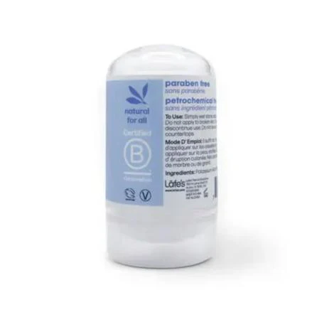 Lafe's Crystal Rock Salt deodorant stick - Image 2