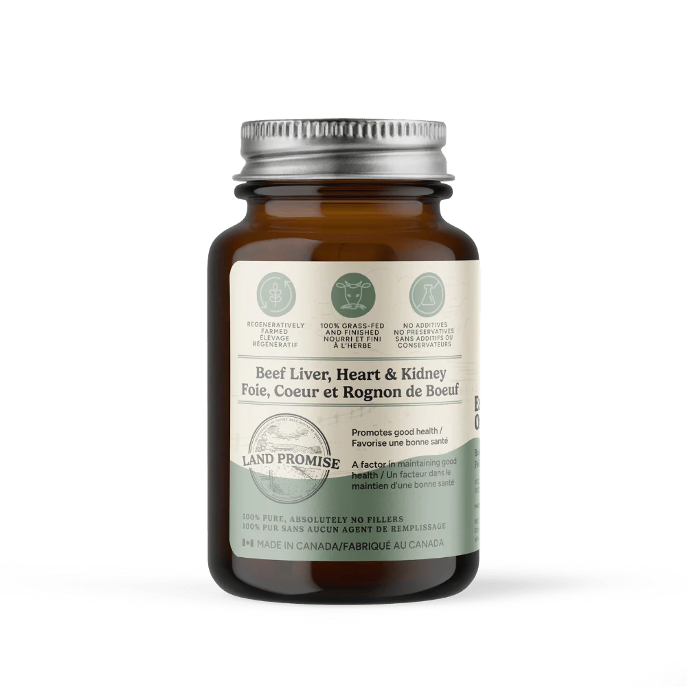 Land Promise Essential Organs 180 Capsules, Grass Fed - Image 2