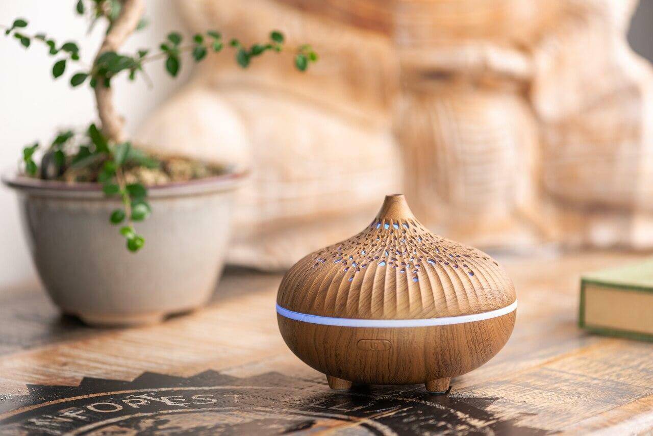 Le Comptoir Aroma Diffuser Mini-Batur Recycled Bamboo - Image 3
