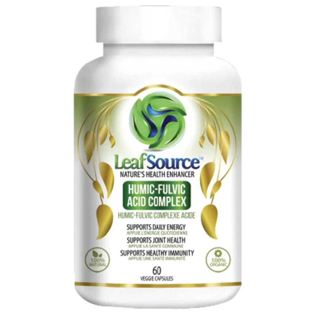 LeafSource® Shilajit 60 Veg Capsules