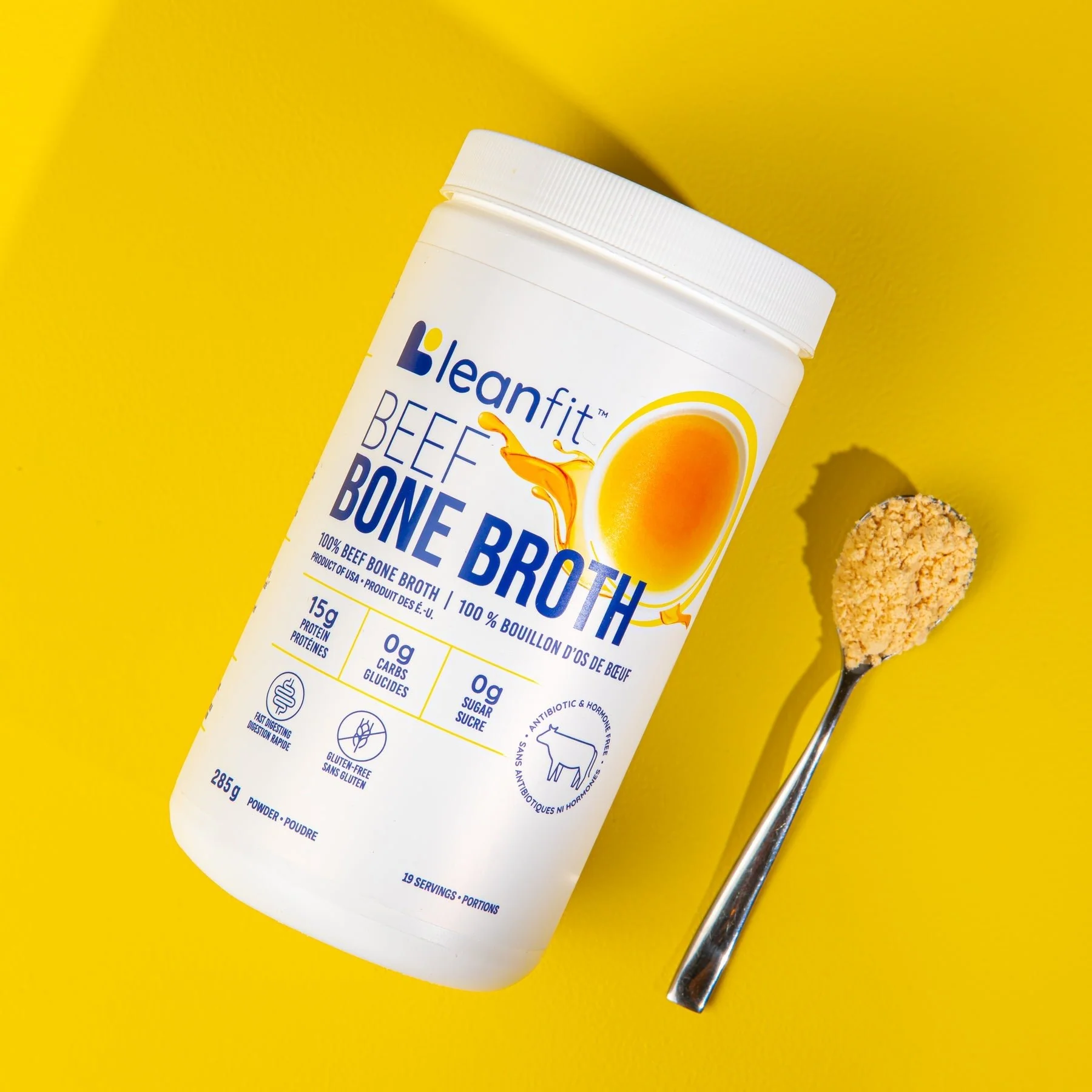 LeanFit Beef Bone Broth Powder 285 Grams - Image 4