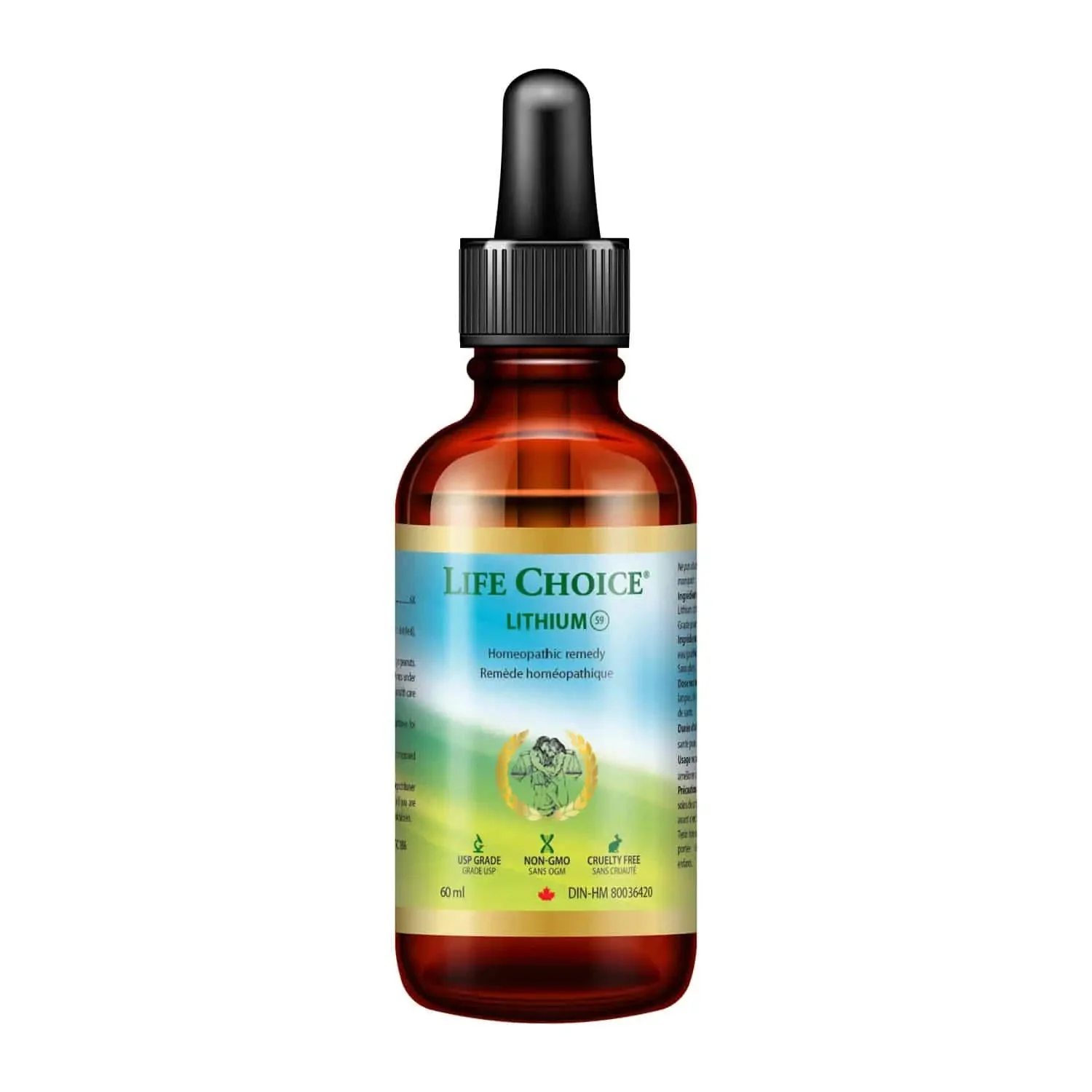 Life Choice Lithium Homeopathic 60mL
