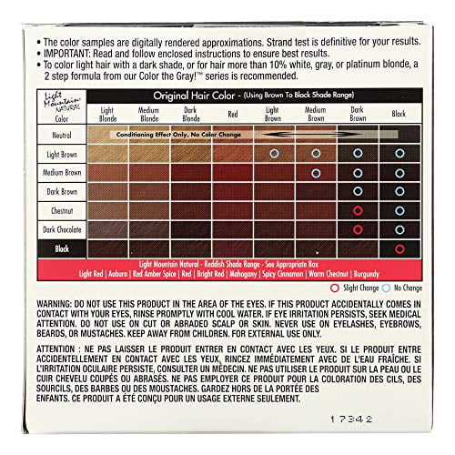 Light Mountain Natural Mahogany Hair Color & Conditioner 113 Grams - Image 3