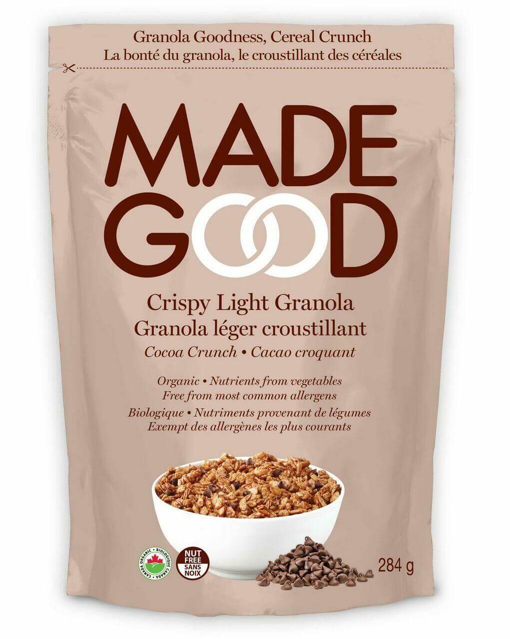 MadeGood Granula Cocao Crunch 284 Grams