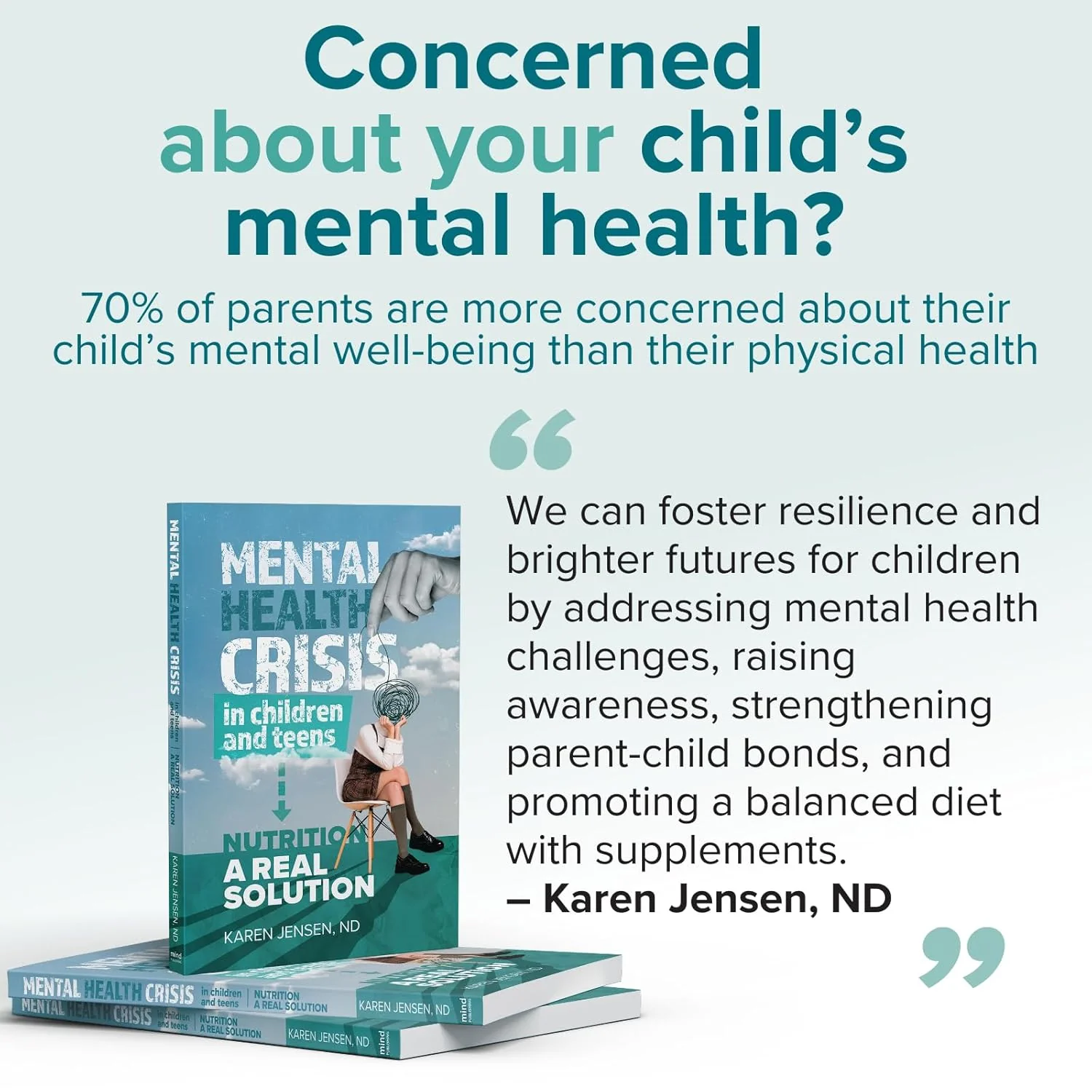 Mental Health Crisis in Children and Teens - Nutrition a Real Solution, Book 172 Pages - Image 2
