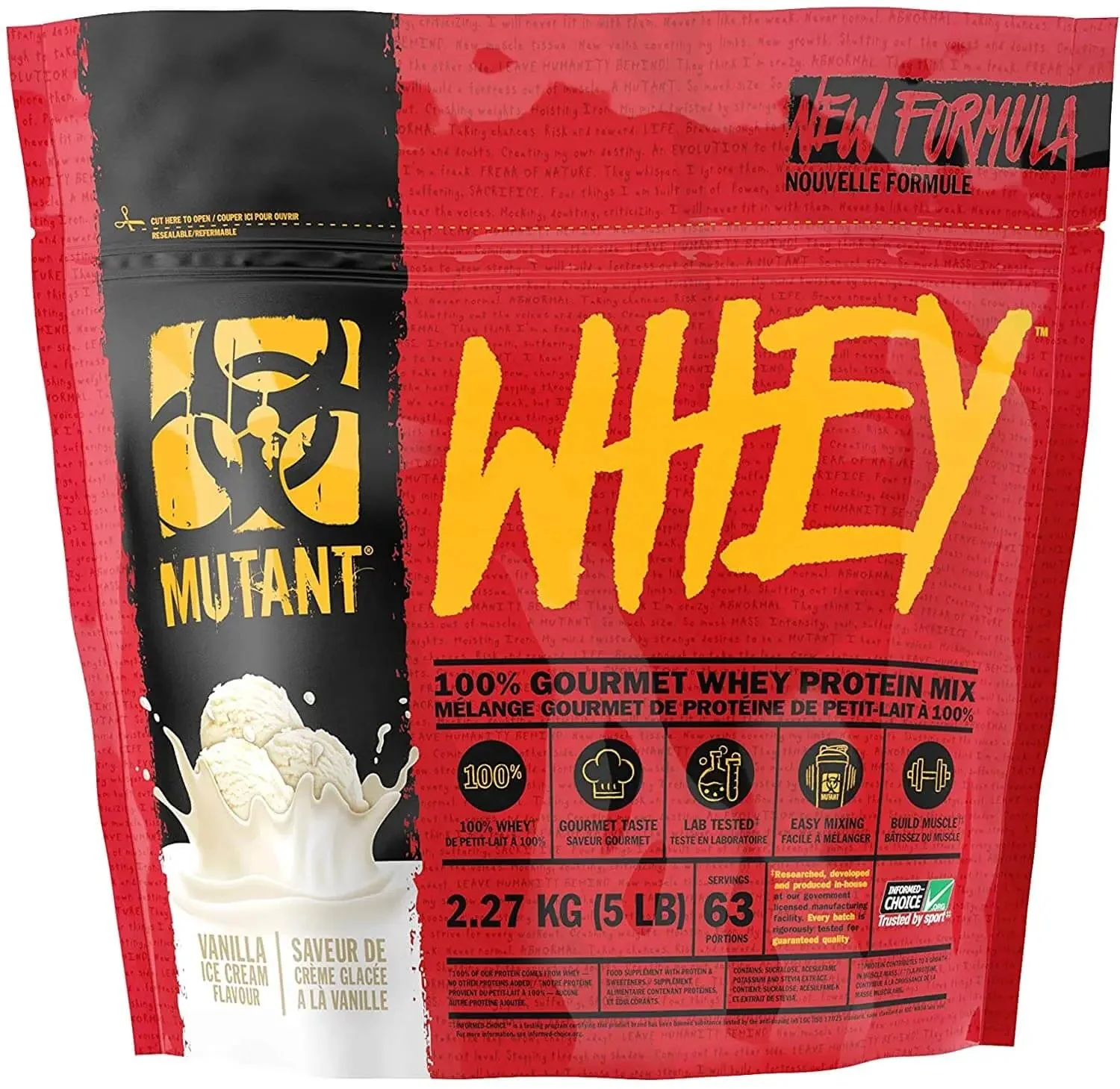 Mutant Whey 5 LB Protein Powder - Image 2
