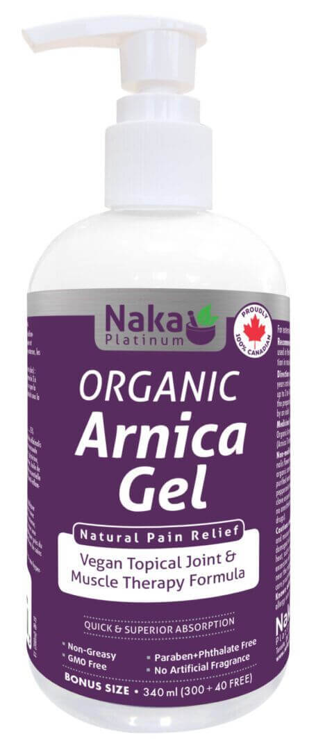 Naka Organic Arnica Gel 340mL - Image 3