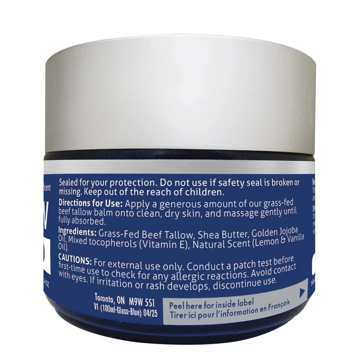 Naka Beef Tallow Organic Face & Body Cream 100mL - Image 3