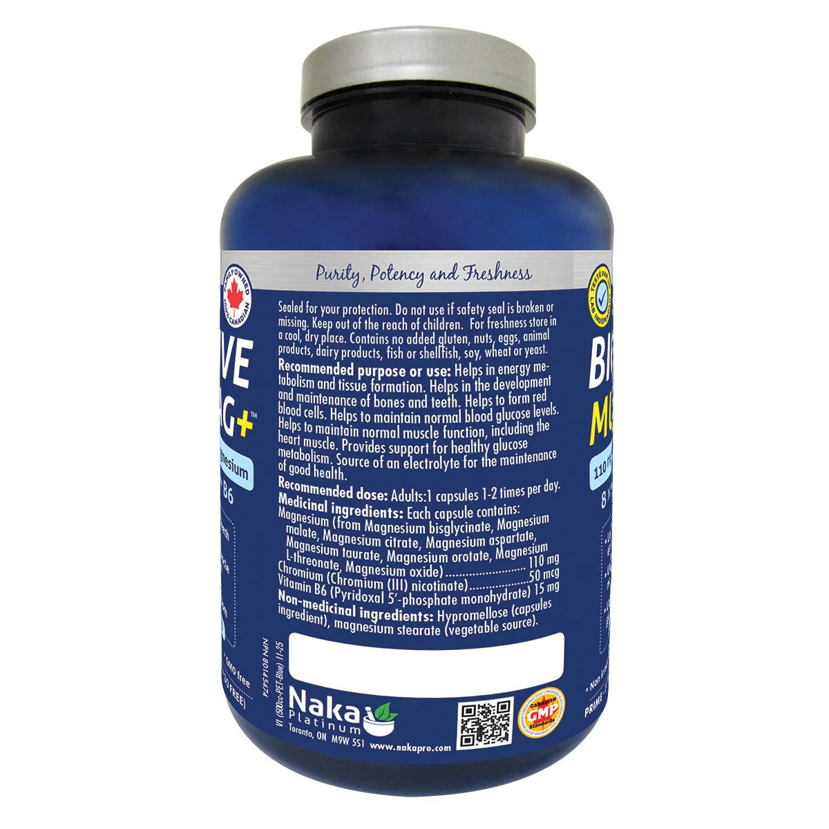 Naka Bioactive Multi Mag+ 230 Veg Capsules - Image 2