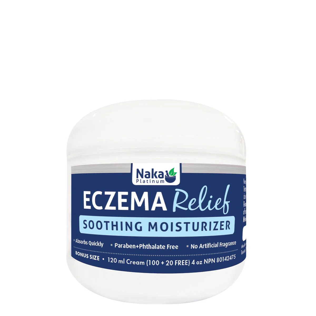 Naka Eczema Relief Cream - 120mL