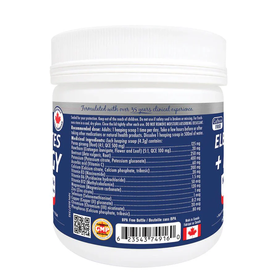 Naka Electrolytes + Energy Natural Sport Drink Mix - 250g Powder - Image 2