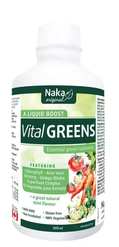 Naka Vital Greens 500mL Liquid