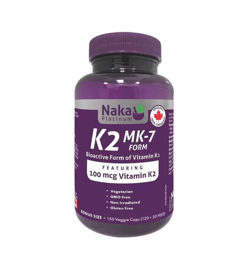 Vitamin K2 MK-7 Form 150 Veg Capsules