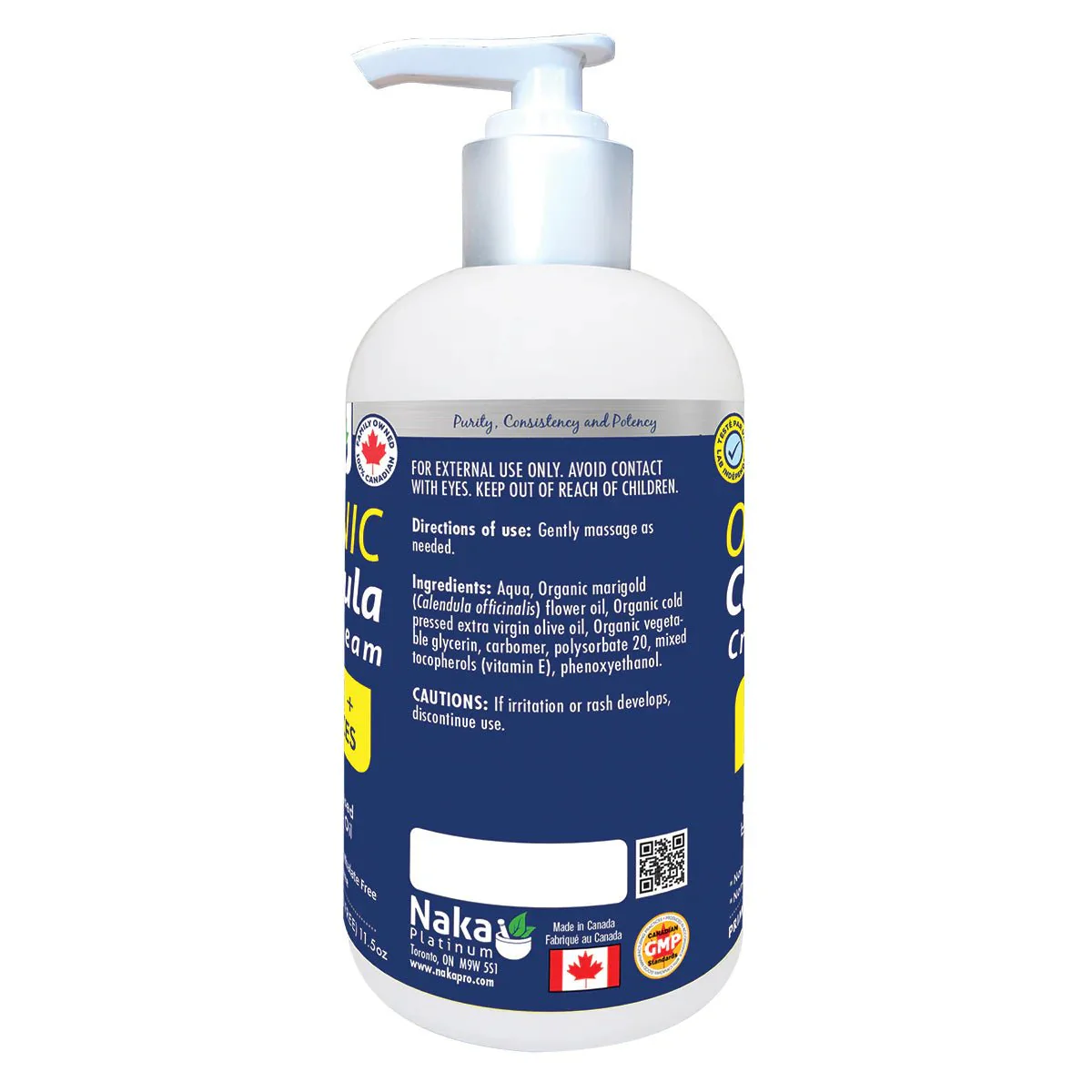 Naka Organic Calendula Cream 120mL - Image 2