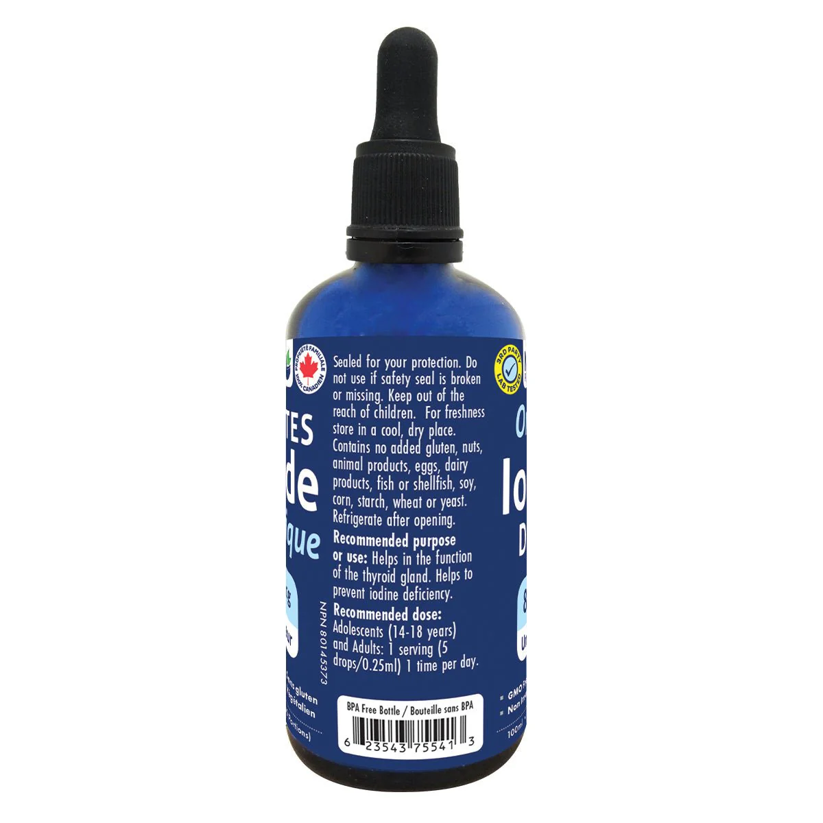 Naka Organic Iodine Drops 100mL - Image 2