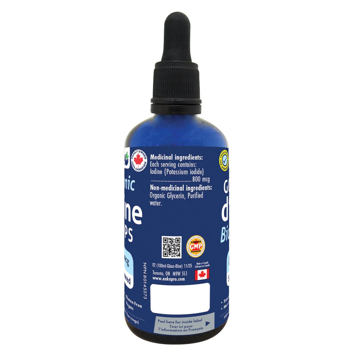 Naka Organic Iodine Drops 100mL - Image 3