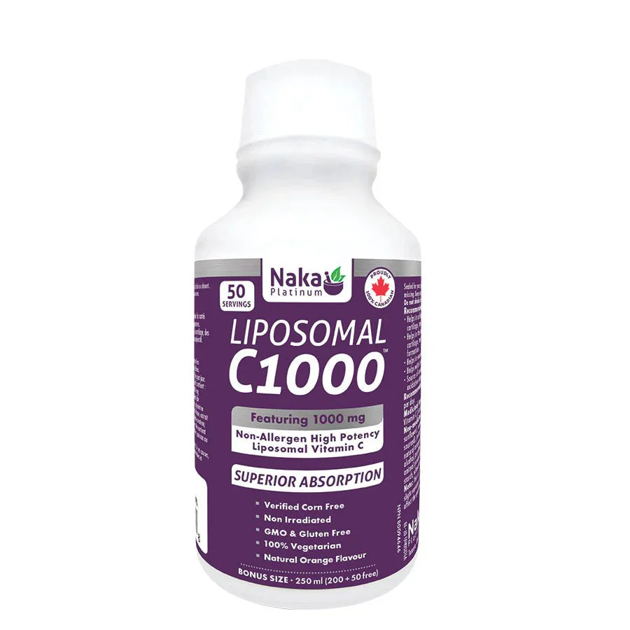 Naka Liposomal Vitamin C 1,000mg Liquid