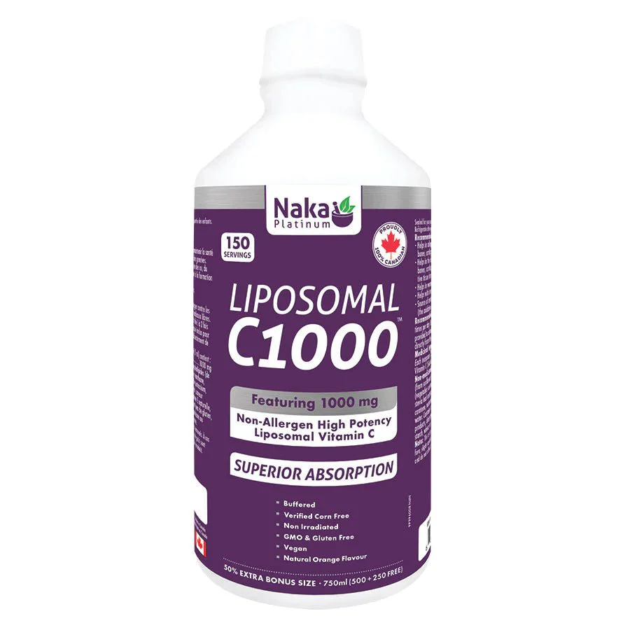 Naka Liposomal Vitamin C 1,000mg Liquid - Image 2