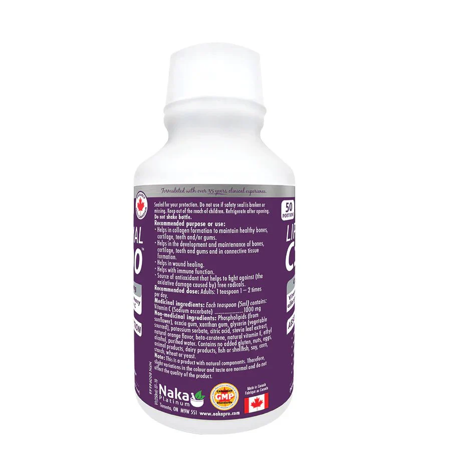 Naka Liposomal Vitamin C 1,000mg Liquid - Image 3