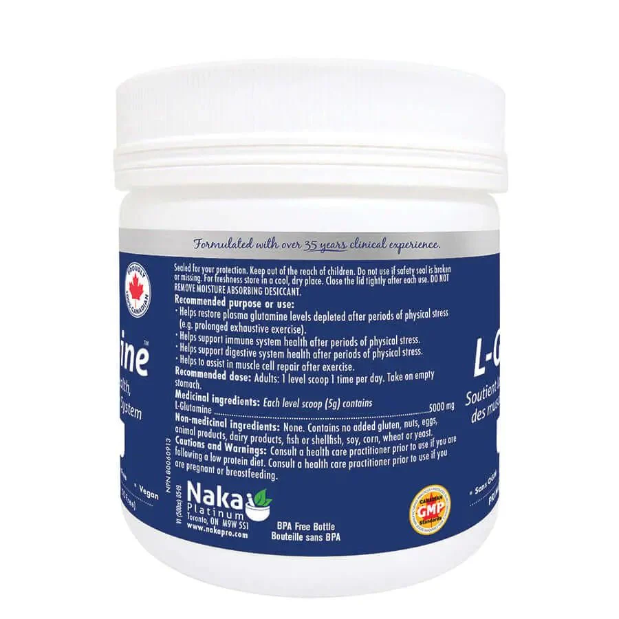 Naka L-Glutamine Powder 250 Grams - Image 2