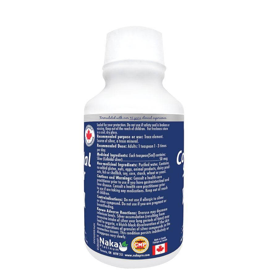 Naka Pure Colloidal Silver 600mL - Image 2