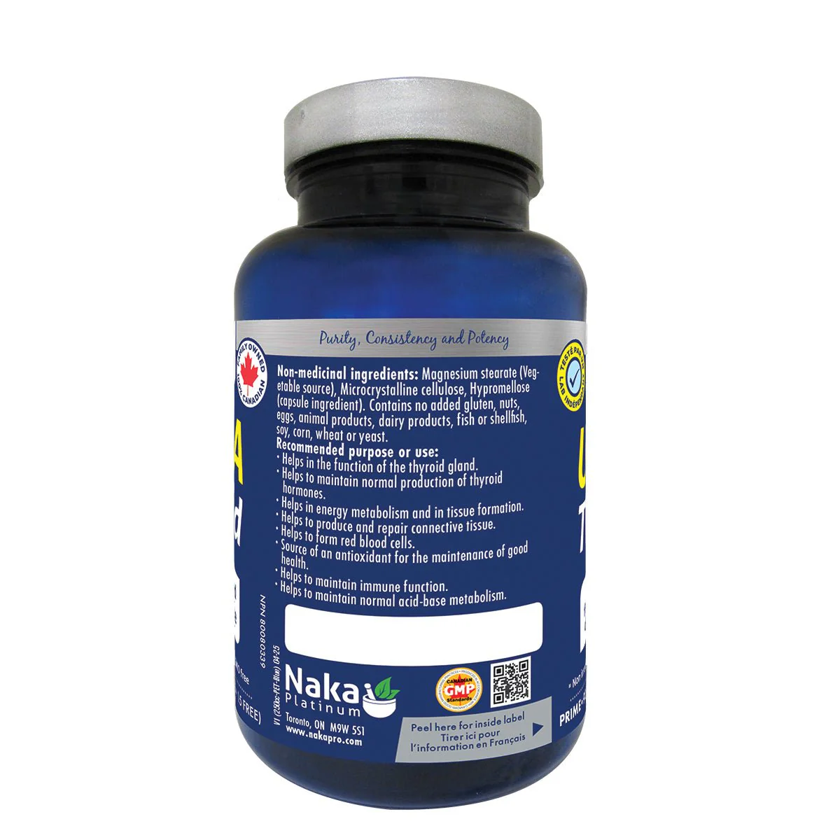 Naka Ultra Thyroid 90 Veg Capsules - Image 3