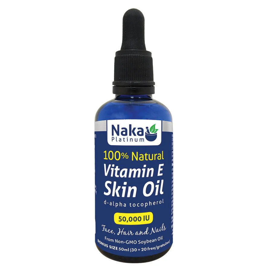 Naka Vitamin E 50,000 IU Skin Oil 50mL