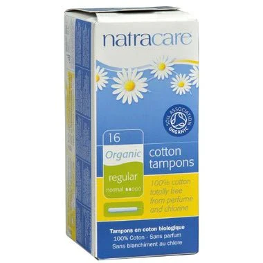 Natracare Cotton Tampons Regular 16s with Applicator