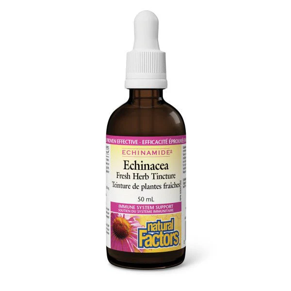 Natural Factors Echinamide Echinacea Fresh Herb Tincture 50mL