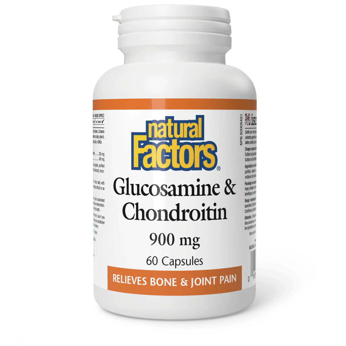 Natural Factors Glucosamine & Chondroitin 240 Capsules