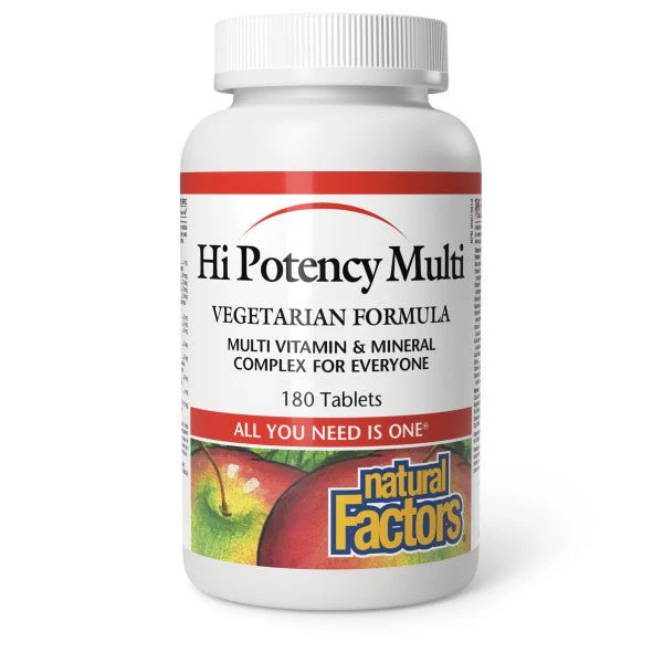 Natural Factors Hi Potency Multi Vegetarian Formula - Image 3