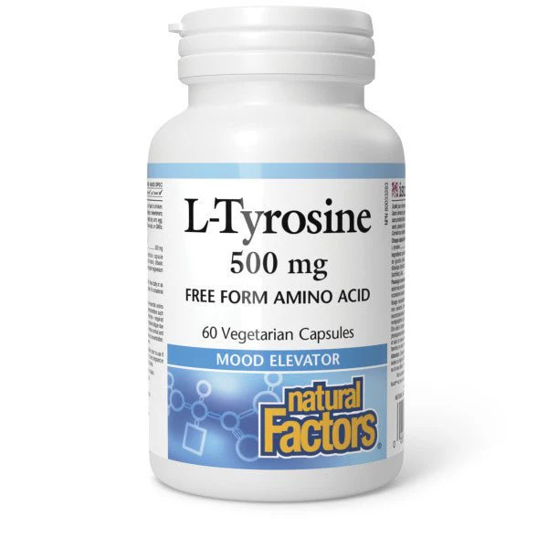 Natural Factors L-Tyrosine 60 Veg Capsules
