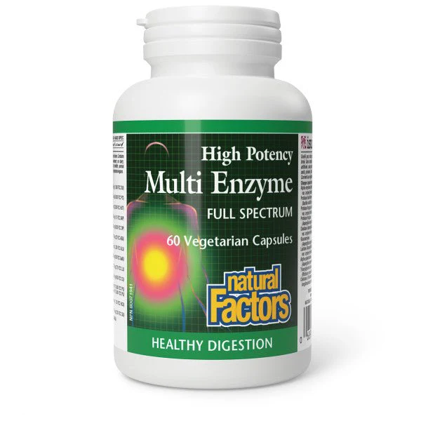 Natural Factors Multi Enzyme High Potency Full Spectrum