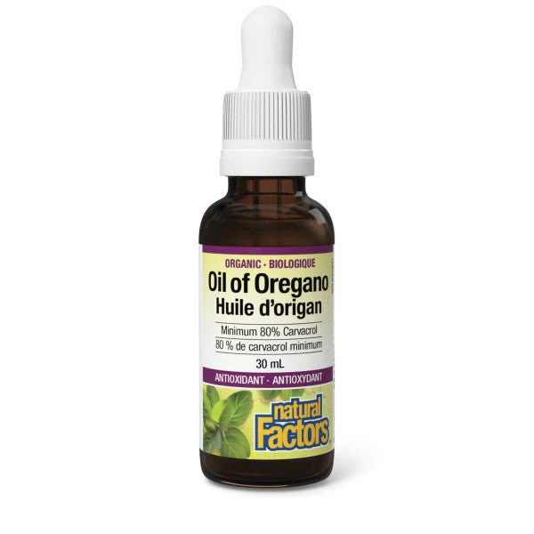 Natural Factors Organic Oil Of Oregano Liquid - Image 2