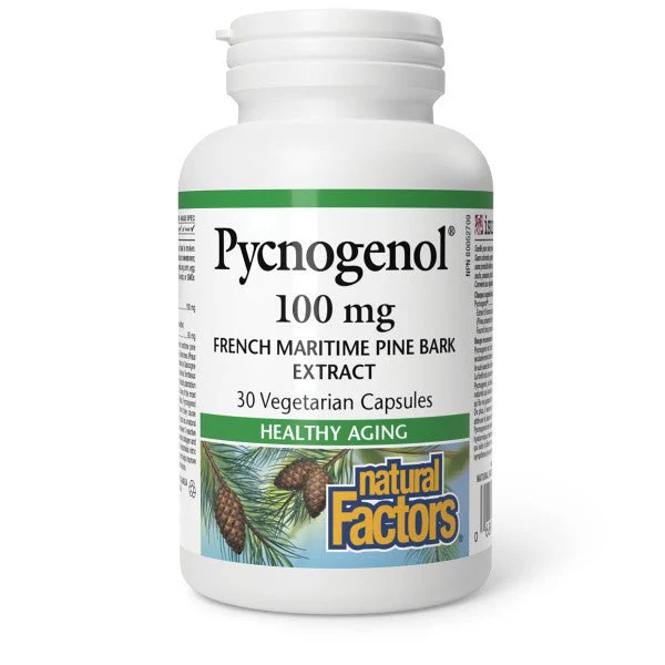 Natural Factors Pycnogenol® 100mg 30 Veg Capsules