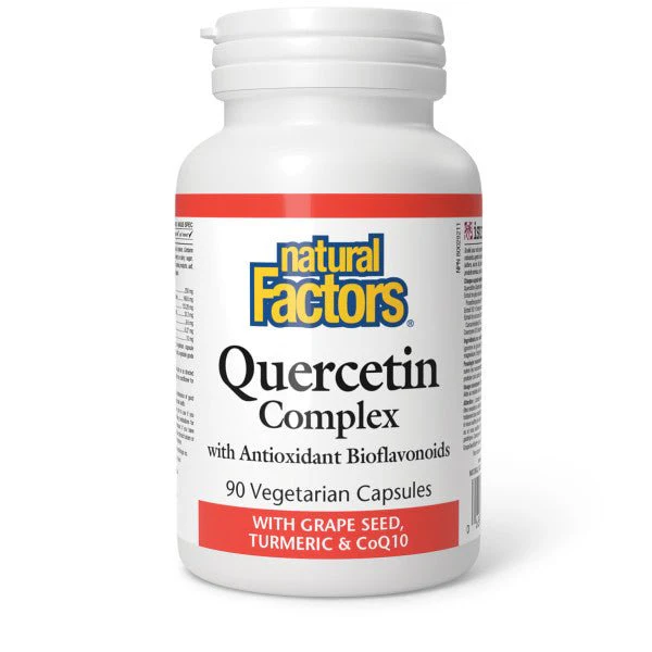 Natural Factors Quercetin Complex 560 mg 90 Veg Capsules