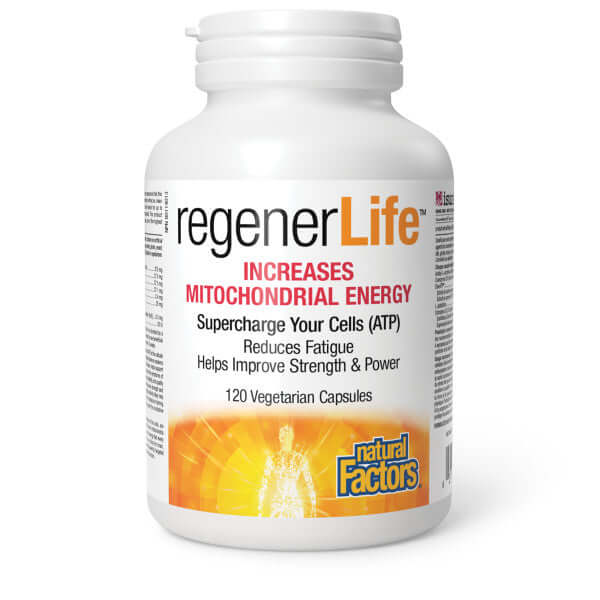 Natural Factors RegenerLife 120 Veg Capsules