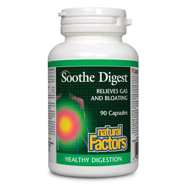 Natural Factors Soothe Digest 90 Capsules