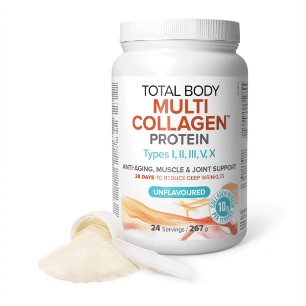 Natural Factors Total Body Multi Collagen Protein 267 Grams, Unflavoured - Image 2